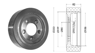 Drive wheel - 12106