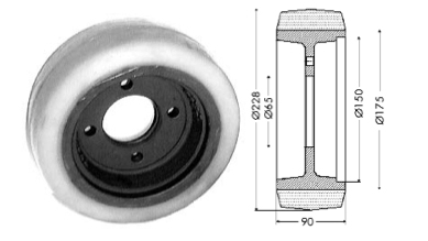 Drive wheel - 12150