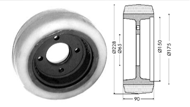 Drive wheel - 12151