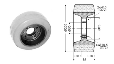 Drive wheel - 12180