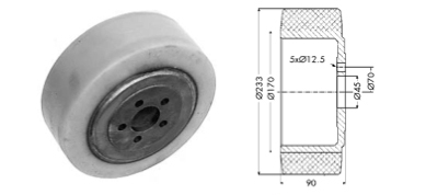 Drive wheel - 12186