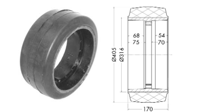 Antriebsrad Bandage - 12307