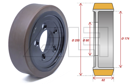 Drive wheel - 12393