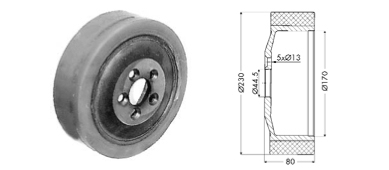 Drive wheel - 12402