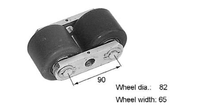 Tandem swing arm complete - 12437