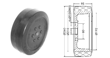 Drive wheel - 12441