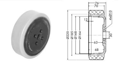 Drive wheel - 12446