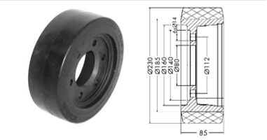 Drive wheel - 12449