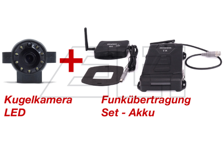 Funkübertragung-Akku inkl. Kamera - Set - 18110551