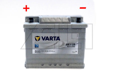 Varta 12V 63Ah gefüllt + li - 18205753