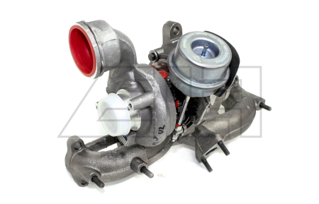 Exhaust manifold with turbo- - 187865