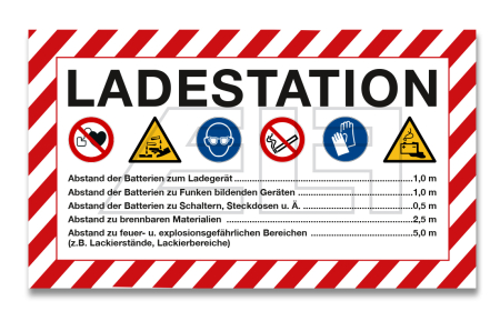 Sign "Charging station" 700x400 - 19245621