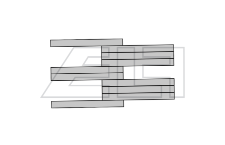 Leaf chain 3/4" Dacro. - 19246226