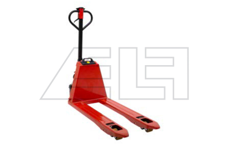 Weighing pallet truck - semi-electric - 21390157