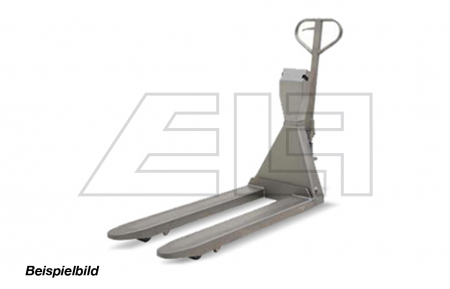 Weighing pallet truck - semi-stainless steel - 21390442
