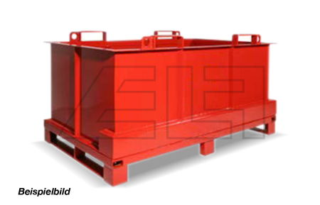 Tipping container floor emptying - 21456423