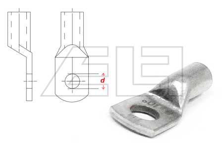 Flachsteckanschluss 10ø 70º - 214888