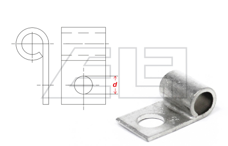 Flag connection M8 - 214899