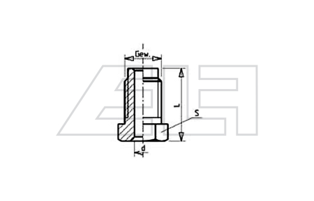 Brake line connector - 216238