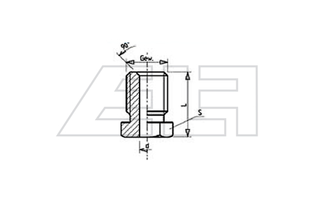 Anschlussstück Bremsleitung - 216246