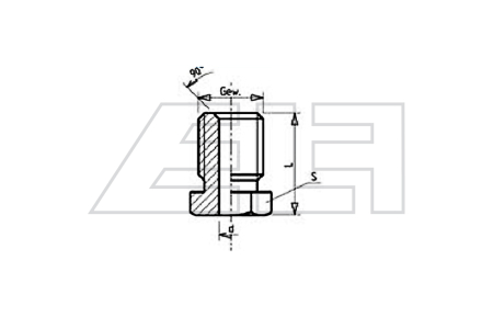 Anschlussstück Bremsleitung - 216248