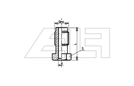 Brake line connector - 216250