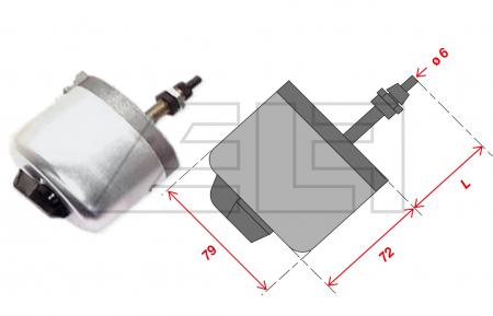 Wiper motor - 216676
