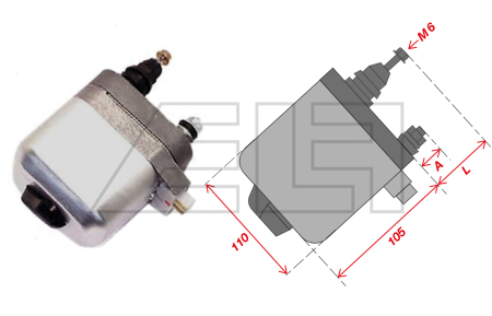 Wiper motor - 216682