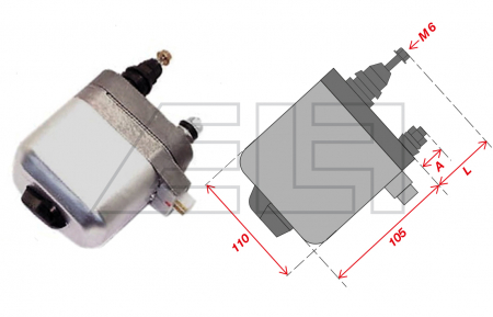 Wiper motor - 216684