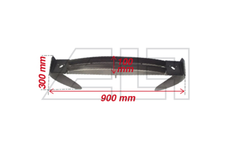 Hood - rubber - 217078