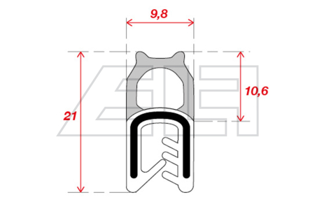 Rubber profiles - 217198