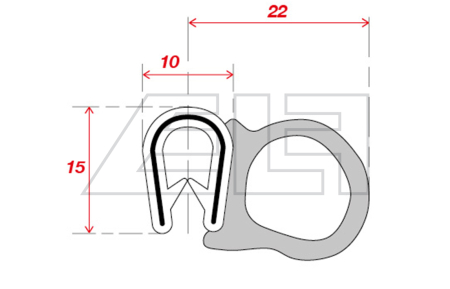 Rubber profiles - 217209