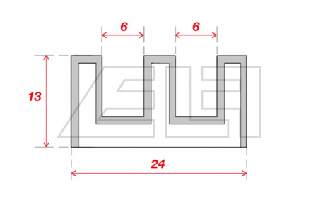 Rubber profiles - 217220