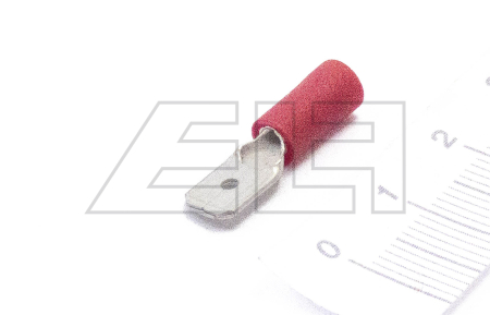 Schrumpf-Flachstecker rot - 22402375