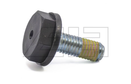 Polschraube M10x25 schwarz mit Messpunkt - 24433087