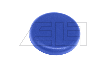 Connector cover + w/o measuring point, blue - 340164
