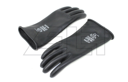 Rubber gloves size 10 - acid resistant - 361594