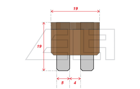 Plug-In Fuse 7,5A - 371717