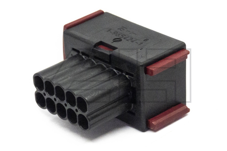 Flachsteckgehäuse 10-polig - 458428