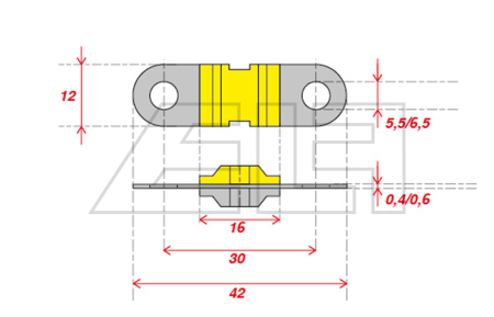 Streifensicherung VPE=10 Stk. - 4997