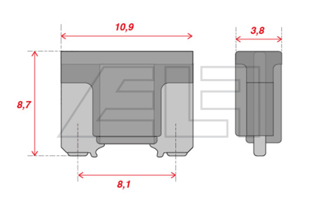 Stecksicherung (VPE=100Stk.)5038 - 5038