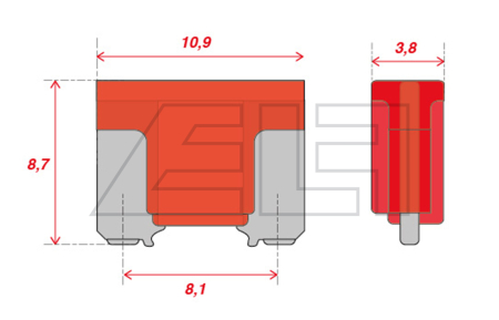 Stecksicherung (VPE=100Stk.) - 5043