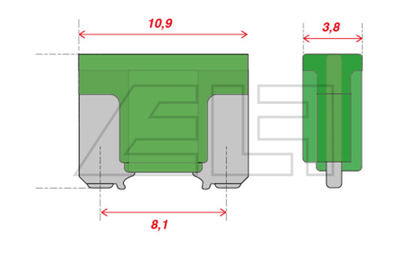 Stecksicherung (VPE=100Stk.) - 5047