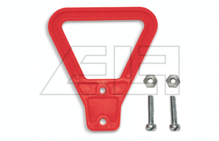 Handgriff für SB 50 rot mit Schrauben - 669336