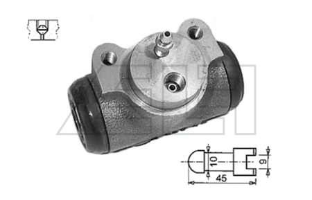 Wheel brake cylinder - 7030