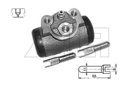 Wheel brake cylinder - 7040