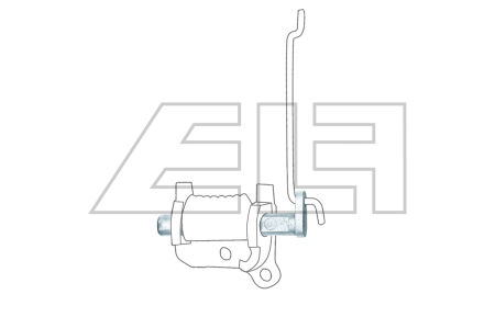 S 721 Lever for back support - 709740