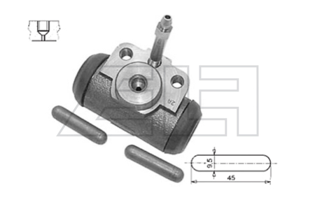 Radbremszylinder - 7337