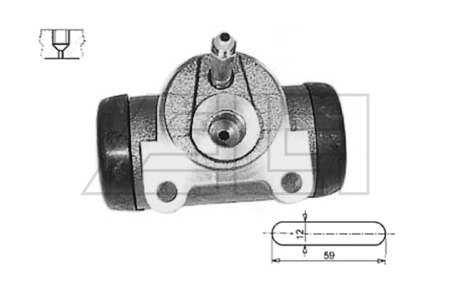 Radbremszylinder - 7379