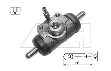 Radbremszylinder - 7404